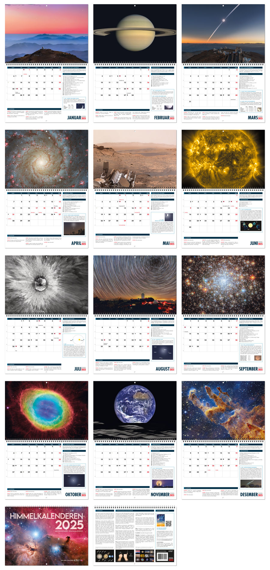 Astronomisk veggkalender 2025