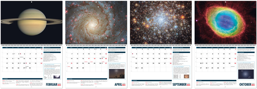 Astronomisk veggkalender 2025